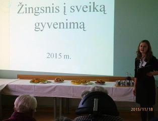 2015-11-18 „Žingsnis į sveiką gyvenimą“