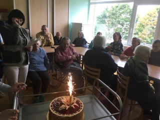 Socialinės globos padalinio gyventojo 60 metis