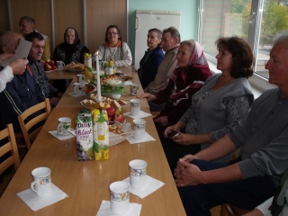 Socialinės globos padalinio gyventojos 80 metis