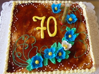 Socialinės globos padalinio gyventojo 70 metis