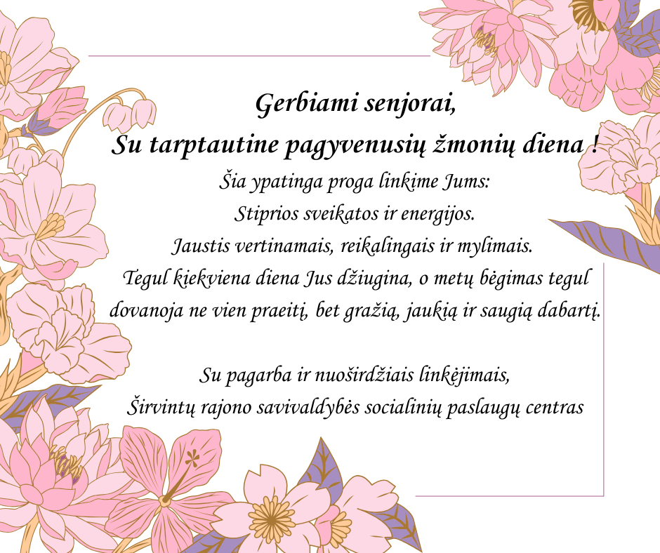 Pagyvenusių žmonių diena