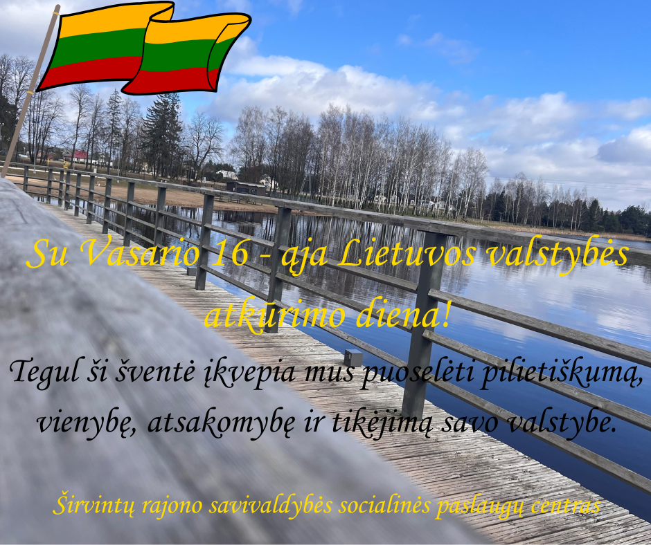 sveikinimas vasario 16